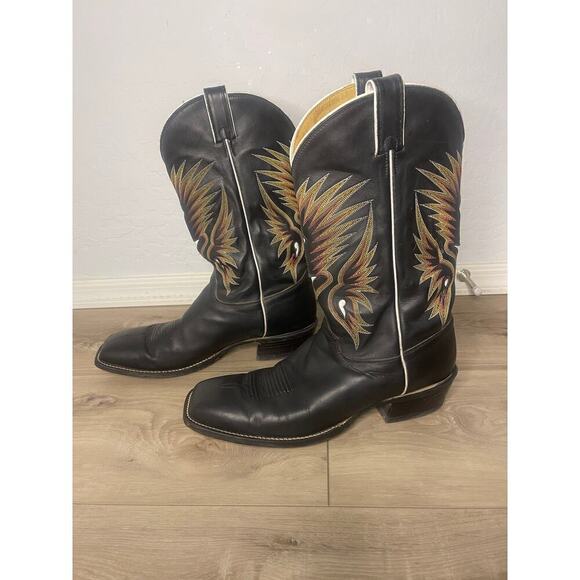 Men’s Justin Cowboy Boots size 13D - Picture 6 of 10